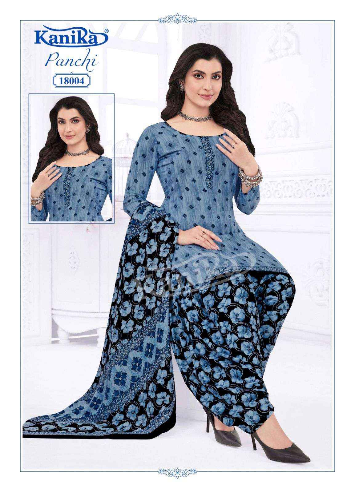 KANIKA PANCHI VOL 18 COTTON PATIYALA SALWAR SUIT ( 12 PCS CATALOGUE )