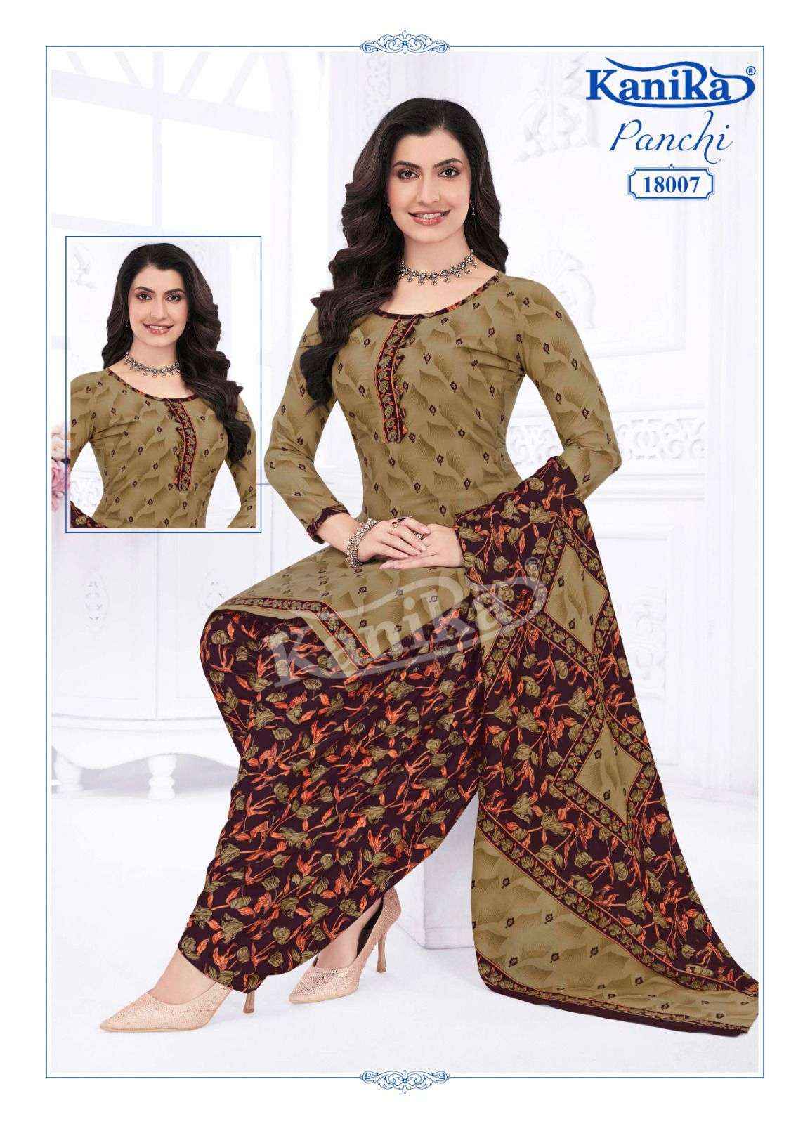KANIKA PANCHI VOL 18 COTTON PATIYALA SALWAR SUIT ( 12 PCS CATALOGUE )