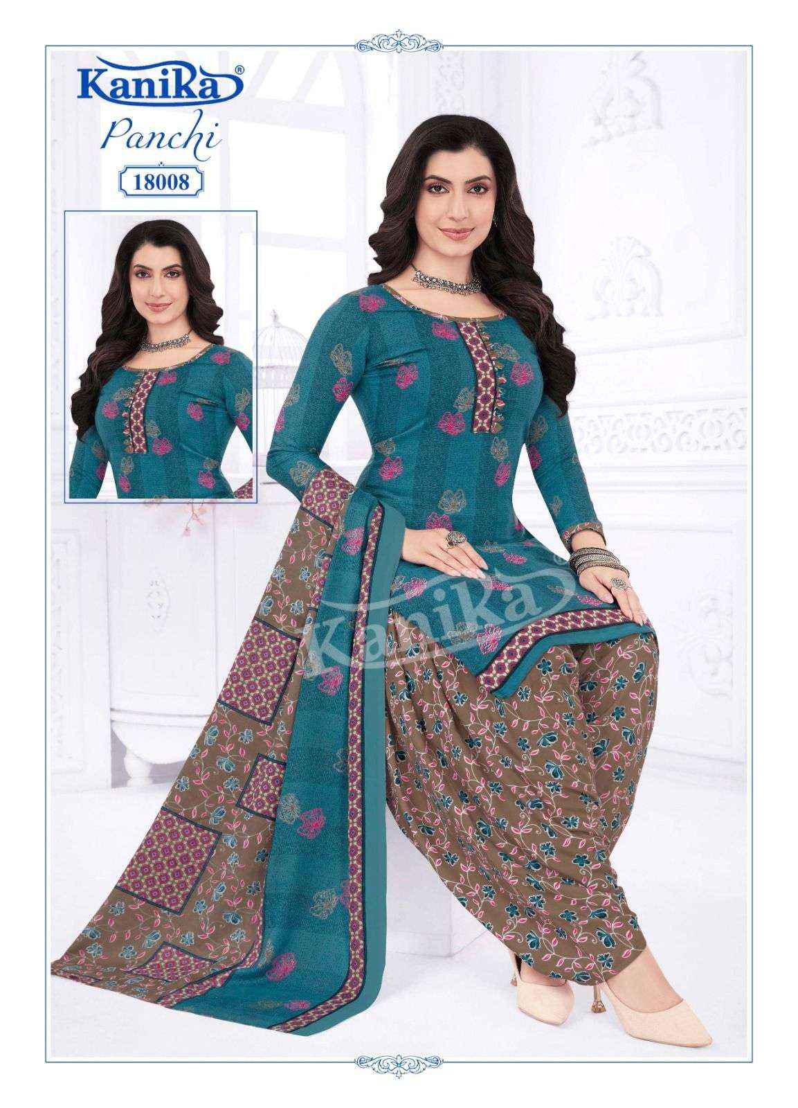 KANIKA PANCHI VOL 18 COTTON PATIYALA SALWAR SUIT ( 12 PCS CATALOGUE )