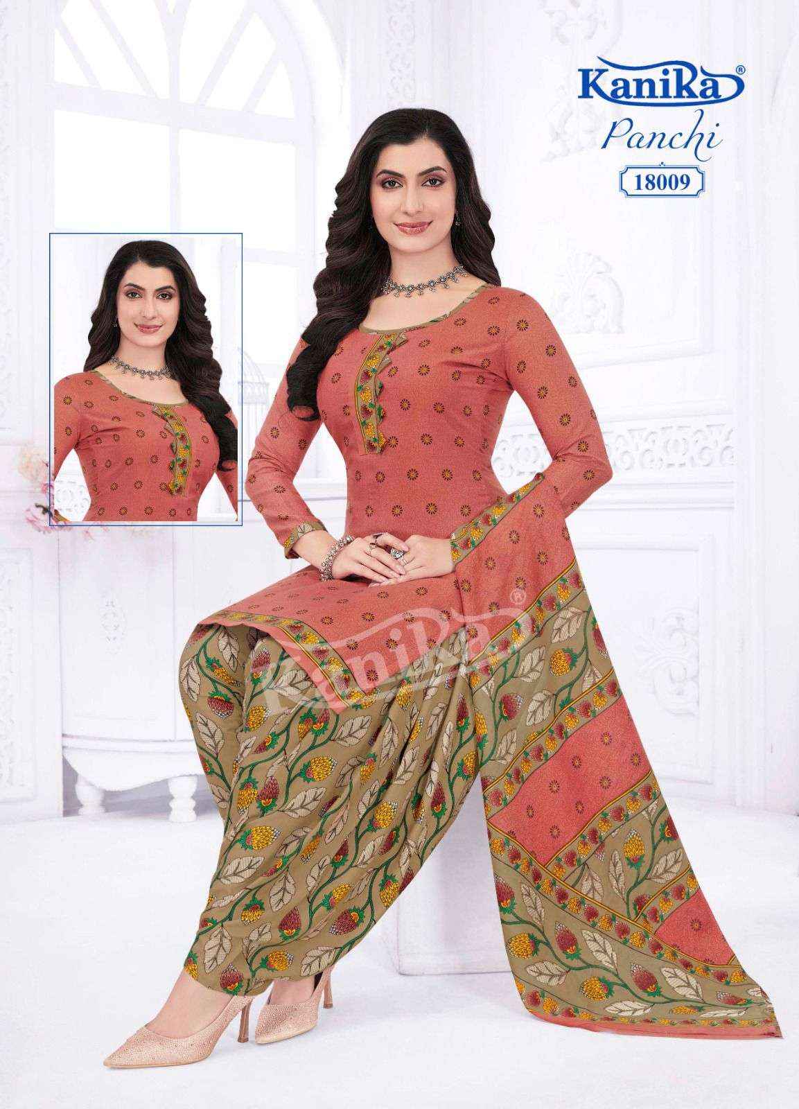 KANIKA PANCHI VOL 18 COTTON PATIYALA SALWAR SUIT ( 12 PCS CATALOGUE )