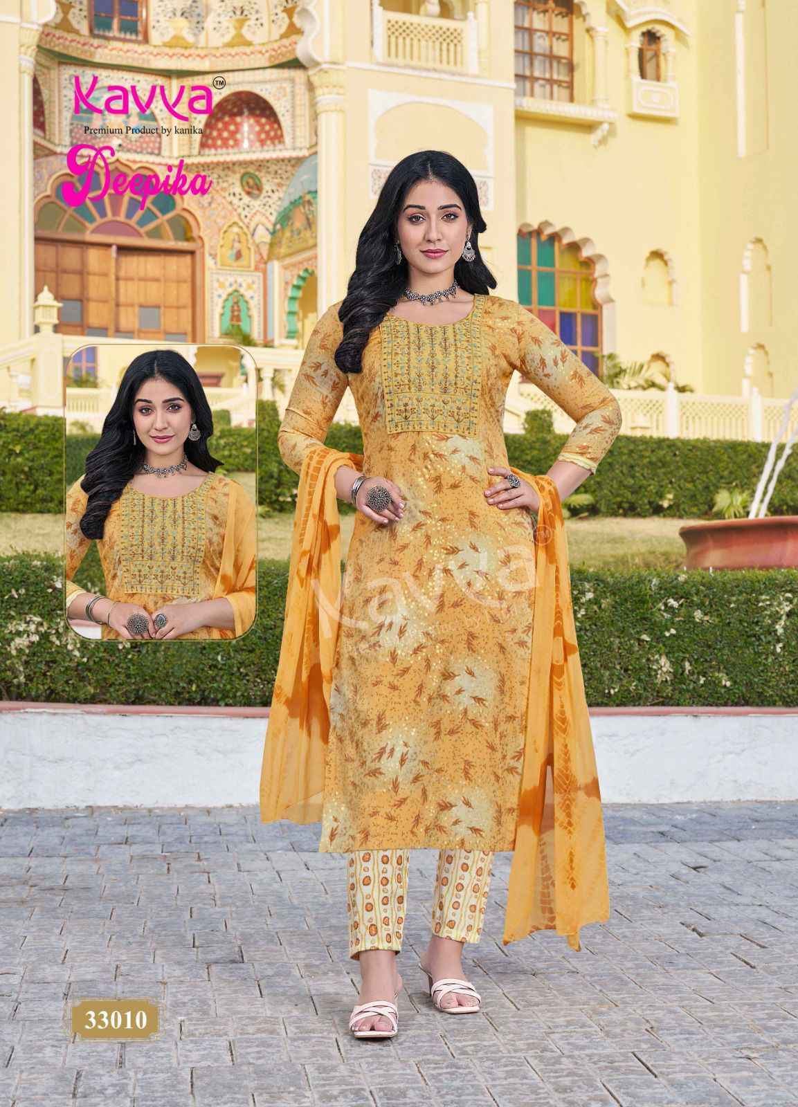 Kavya Deepika Vol 33 Readymade Suits Latest Catalog Wholesale Price ( 10 pcs Catalogue )