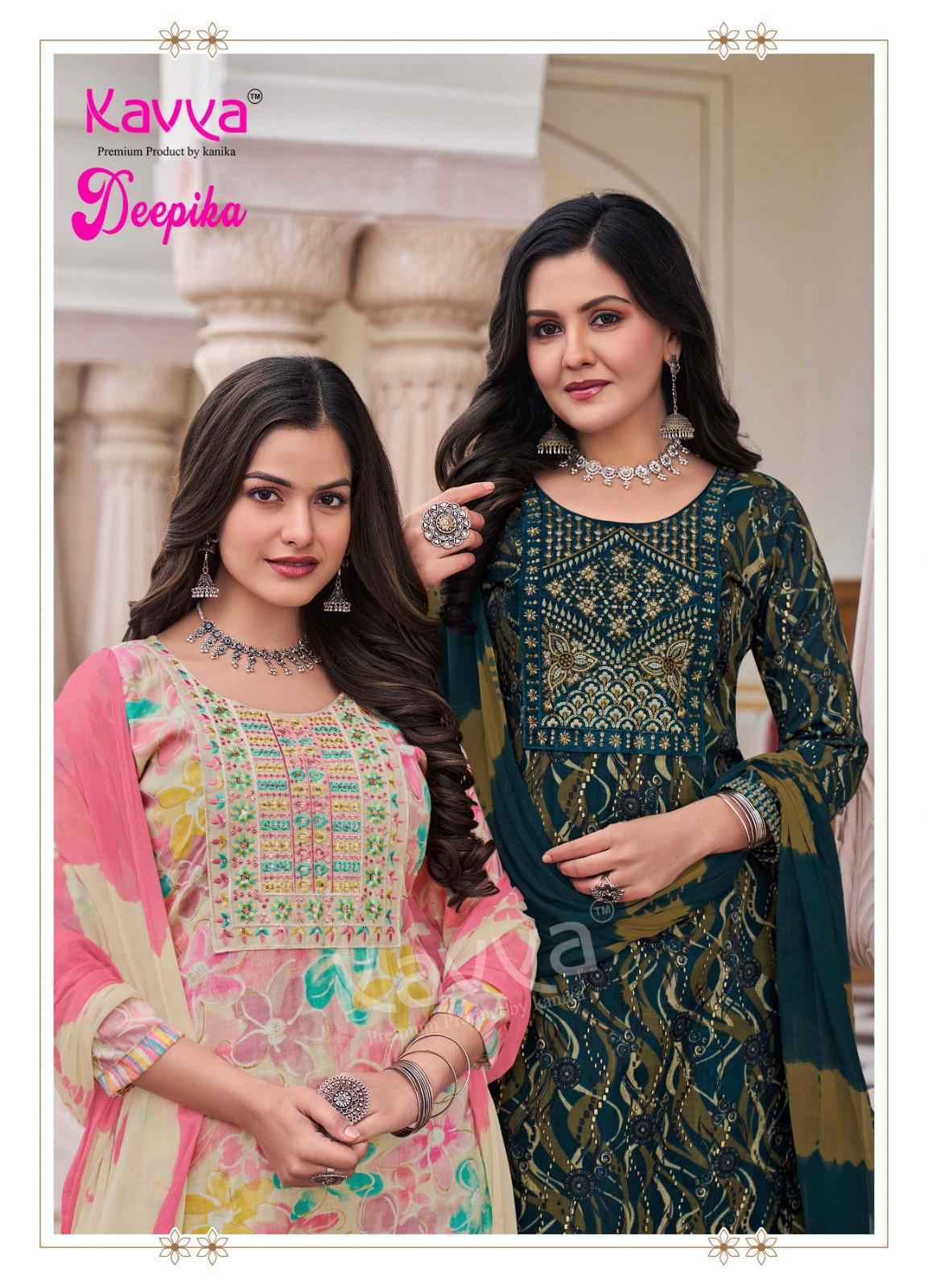 Kavya Deepika Vol 35 Wholesale Readymade Suits (10 pcs Catalogue )