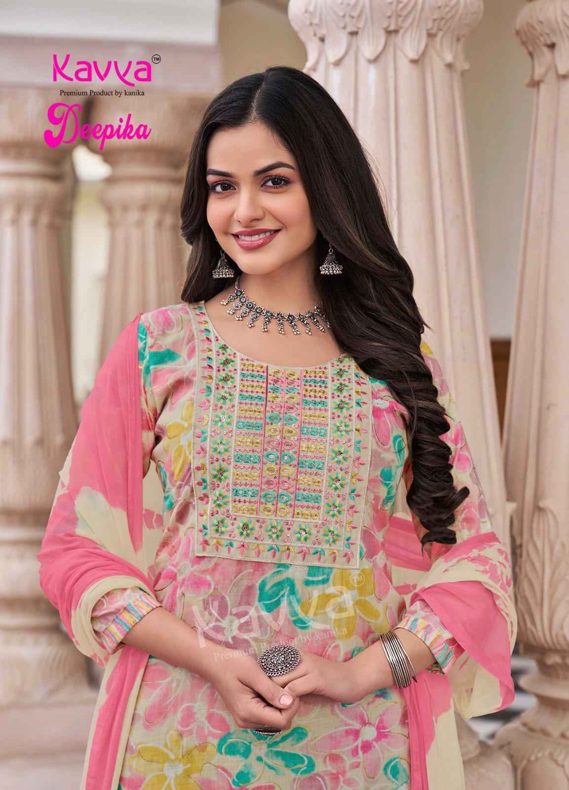 Kavya Deepika Vol 35 Wholesale Readymade Suits (10 pcs Catalogue )
