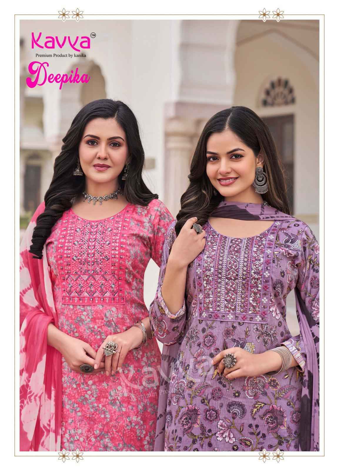 Kavya Deepika Vol 35 Wholesale Readymade Suits (10 pcs Catalogue )