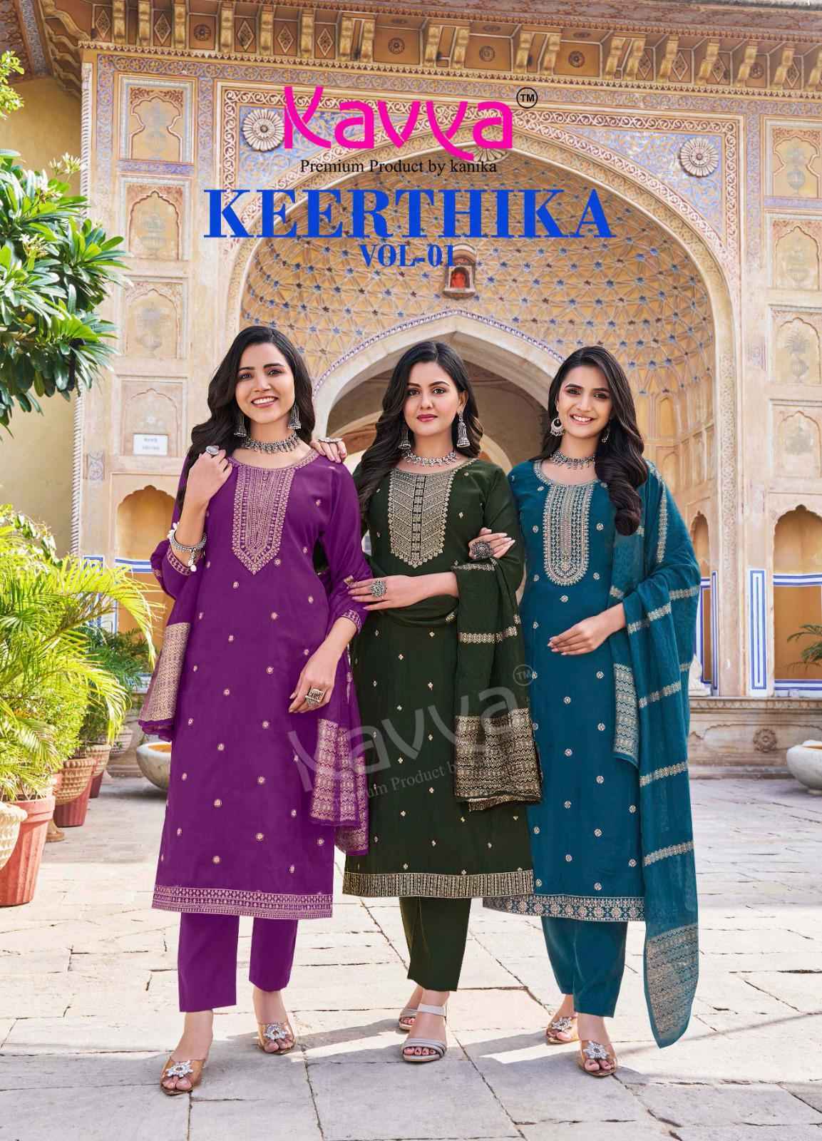 Kavya Keerthika Vol 1 Viscouse Kurti Wholesale price ( 10 Pcs Catalog )