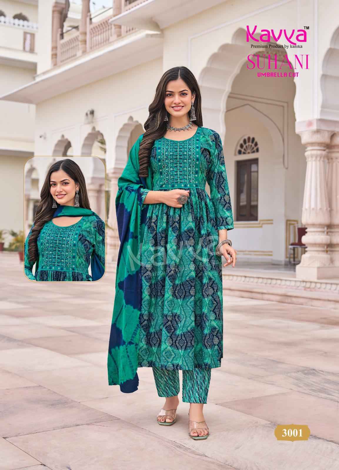 Kavya Suhani Vol-3 Viscose Kurti Combo (10 pcs Catalogue )