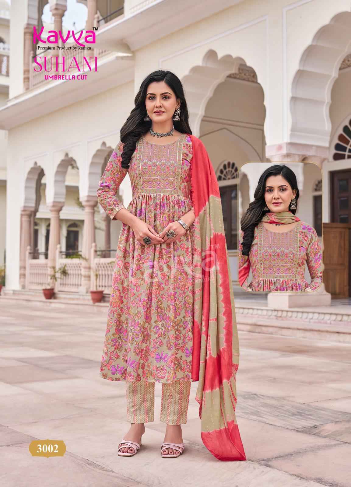 Kavya Suhani Vol-3 Viscose Kurti Combo (10 pcs Catalogue )