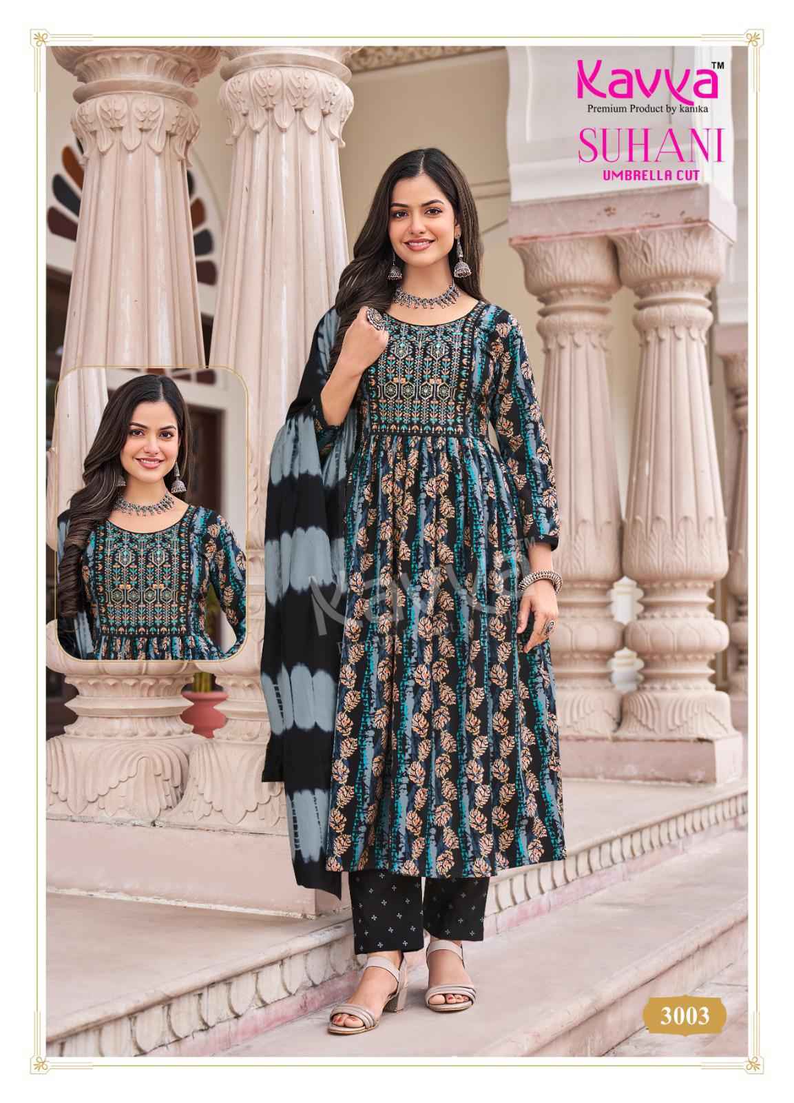 Kavya Suhani Vol-3 Viscose Kurti Combo (10 pcs Catalogue )