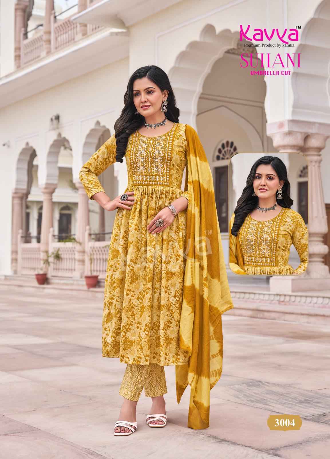 Kavya Suhani Vol-3 Viscose Kurti Combo (10 pcs Catalogue )