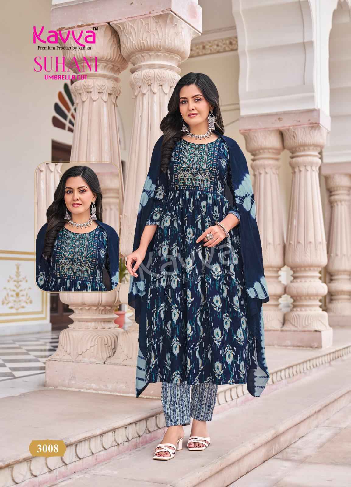 Kavya Suhani Vol-3 Viscose Kurti Combo (10 pcs Catalogue )