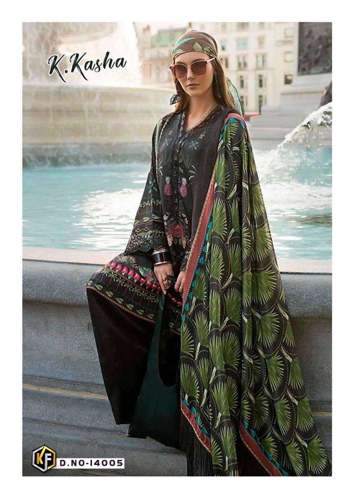 Keval Fab K Kasha Vol 14 Wholesale pakistani Suits ( 6 pc Catalogue )