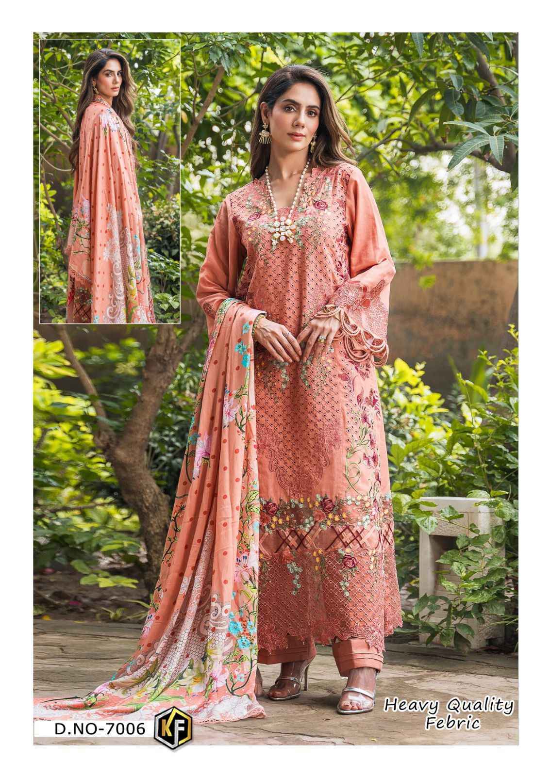 Keval Fab Soha Nazir Luxury Vol 7 Pakistani Suits ( 6 pcs Catalogue )