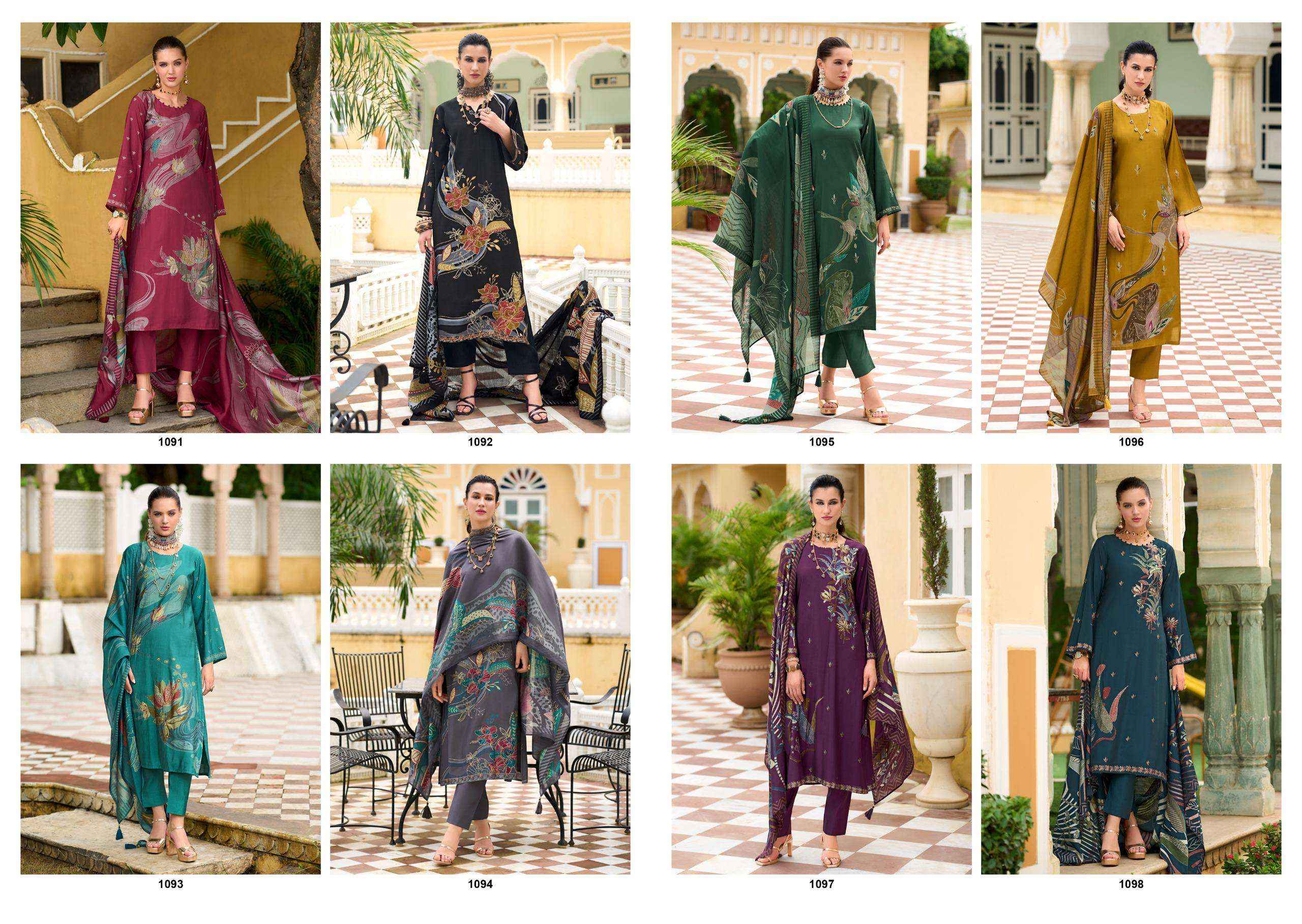 KILORY TRENDS HOT MILLIONS VISCOSE SILK SALWAR KAMEEZ AT WHOLESALE PRICE ( 8 PCS CVATALOGUE )