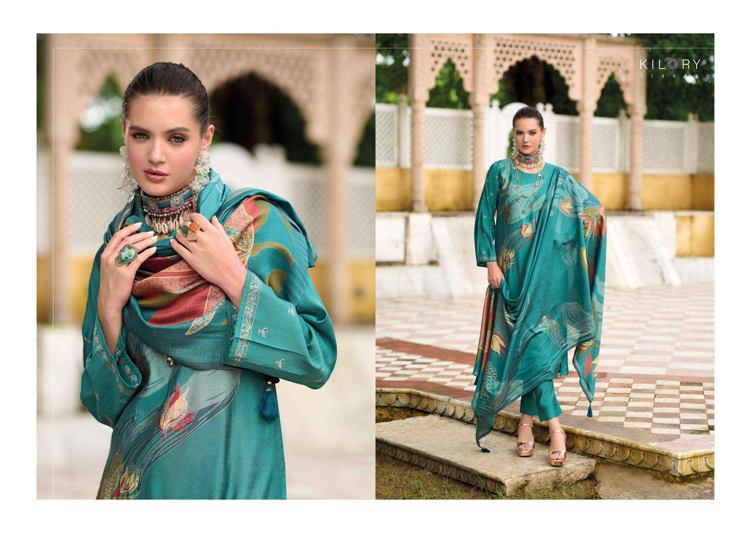 KILORY TRENDS HOT MILLIONS VISCOSE SILK SALWAR KAMEEZ AT WHOLESALE PRICE ( 8 PCS CVATALOGUE )