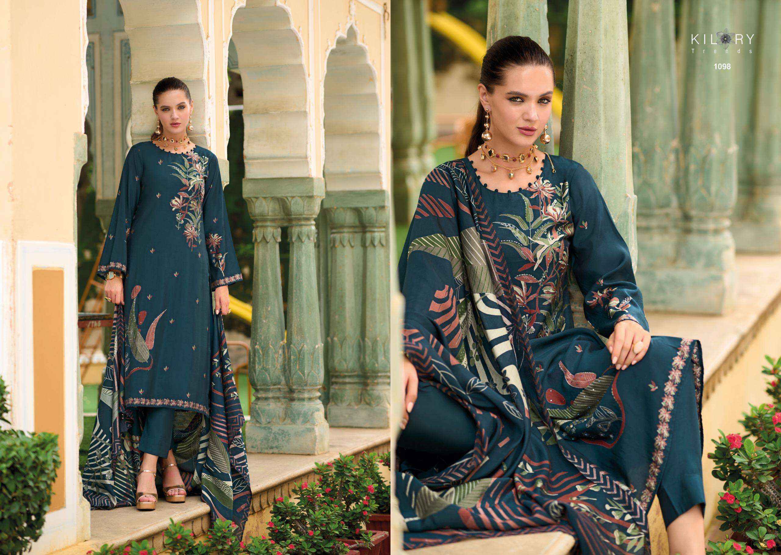 KILORY TRENDS HOT MILLIONS VISCOSE SILK SALWAR KAMEEZ AT WHOLESALE PRICE ( 8 PCS CVATALOGUE )