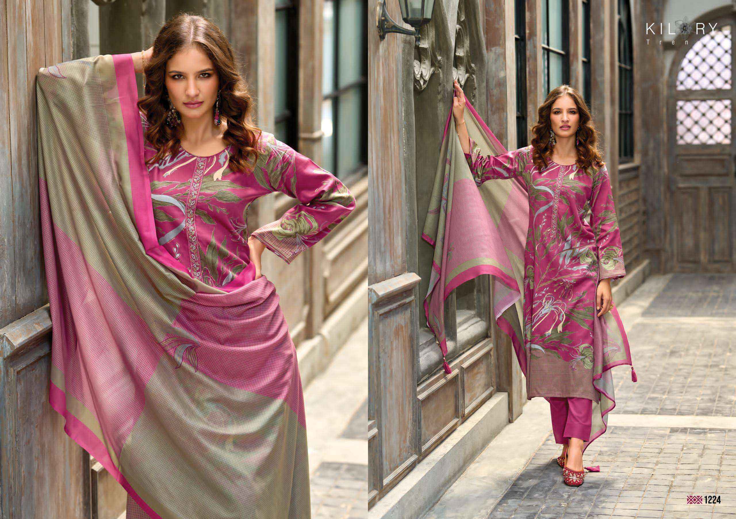 Kilory Trends Mannat Wholesale Jam Cotton Salwar Kameez ( 4 pcs Catalogue )