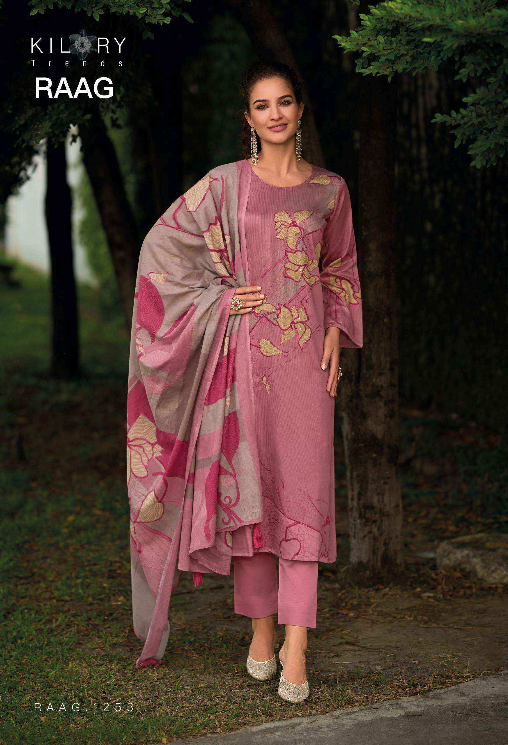 KILORY TRENDS RAAG WHOLESALE JAM COTTON DRESS MATERIAL ( 4 PCS CATALOGUE )