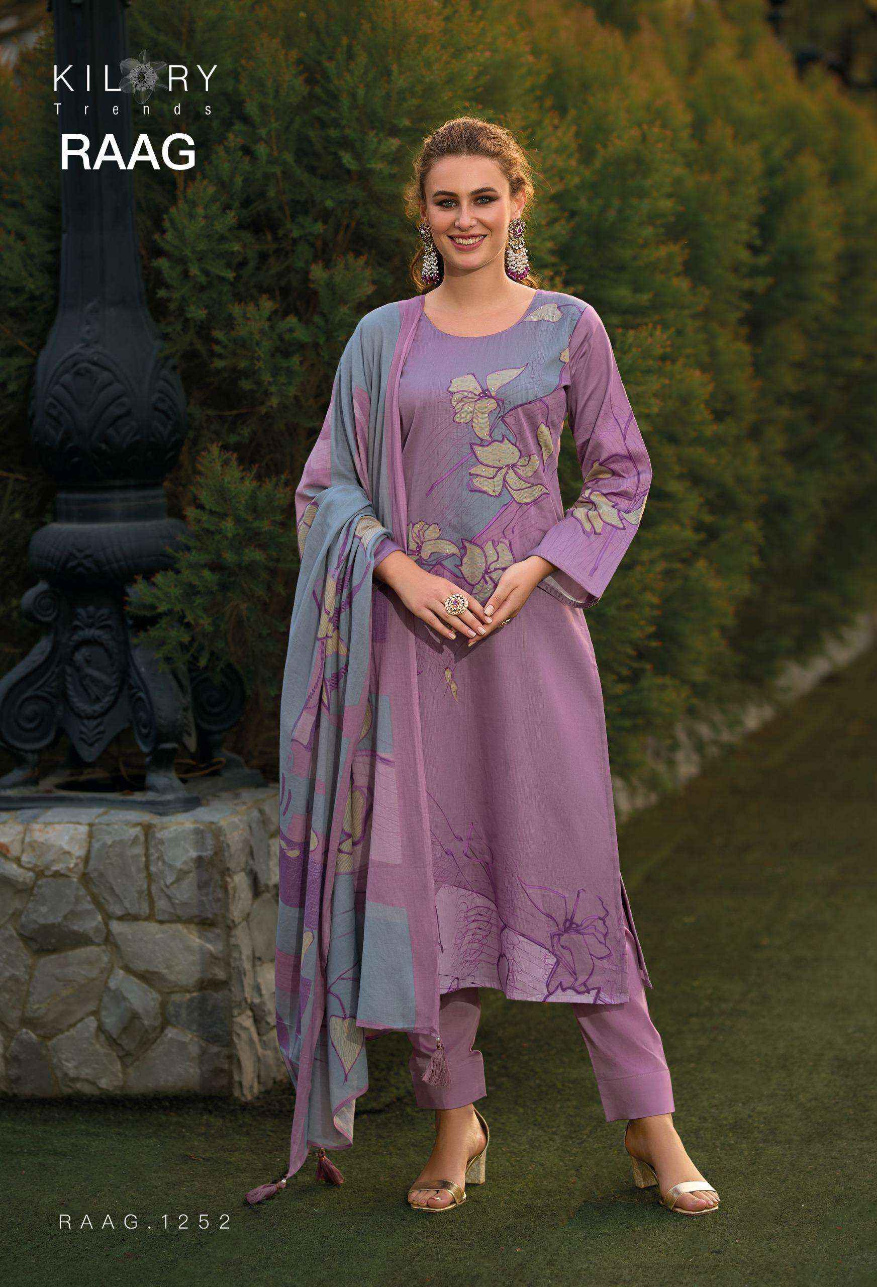 KILORY TRENDS RAAG WHOLESALE JAM COTTON DRESS MATERIAL ( 4 PCS CATALOGUE )
