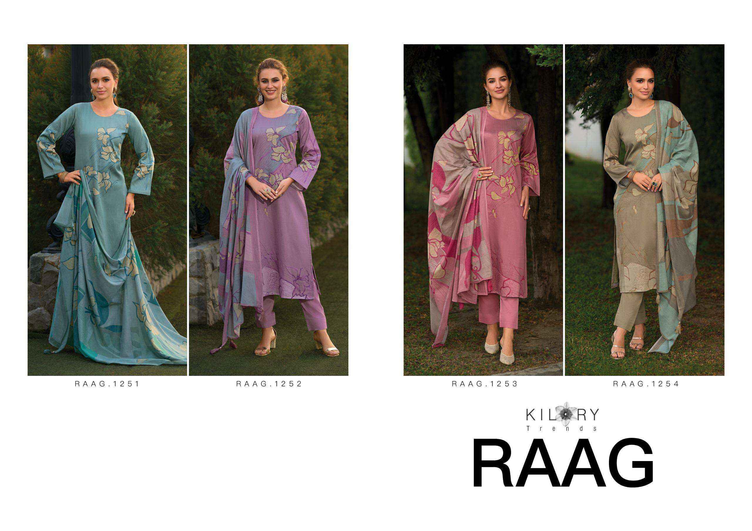 KILORY TRENDS RAAG WHOLESALE JAM COTTON DRESS MATERIAL ( 4 PCS CATALOGUE )