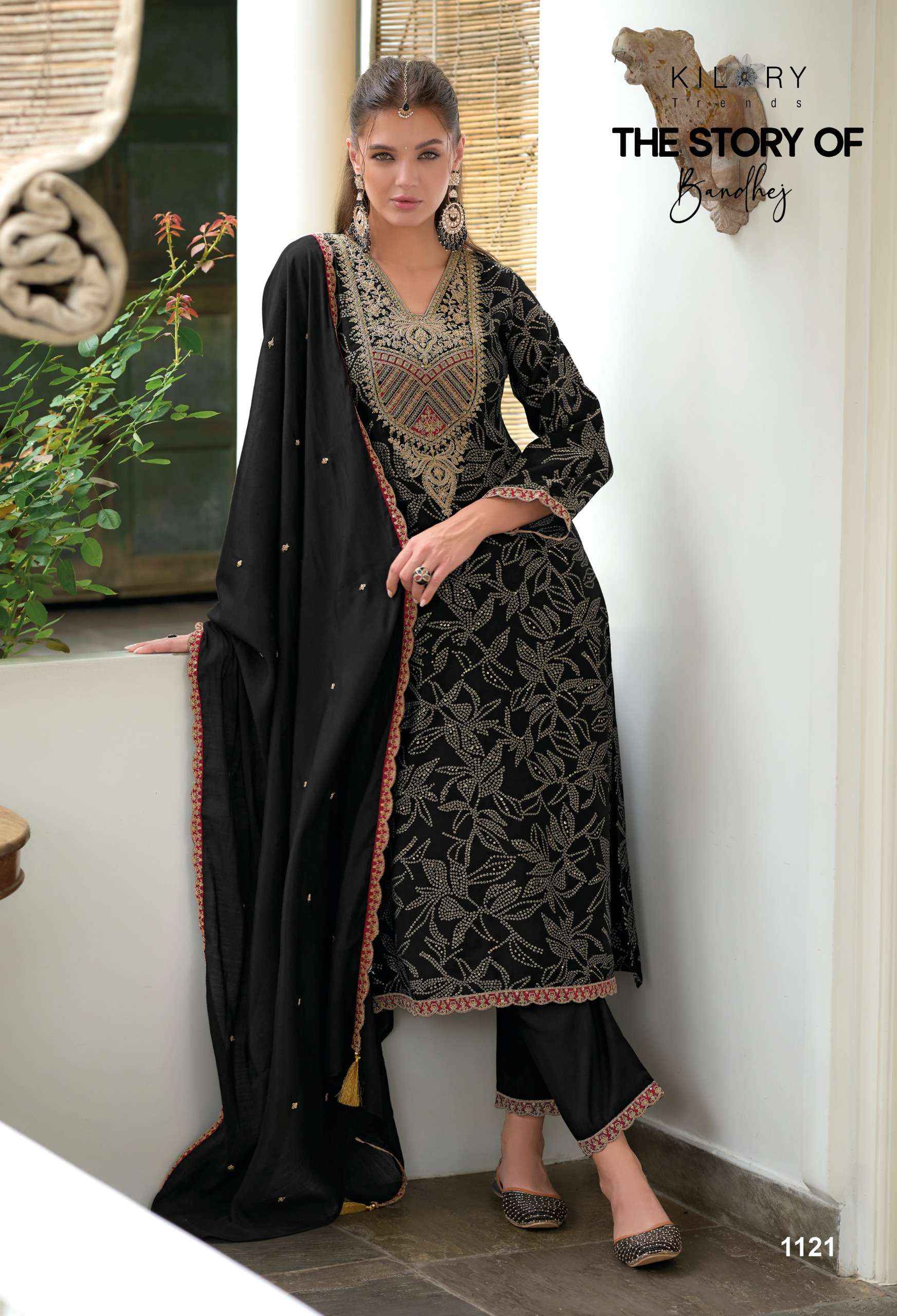 KILORY TRENDZ THE STORY OF BANDHEJ DESIGNER SALWAR KAMEEZ ( 8 PCS CATALOGUE )