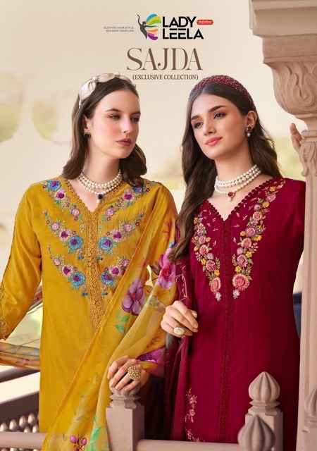 Lady Leela Sajda Wholesale Viscouse Readymade Kurti Set ( 6 pcs Catalogue )
