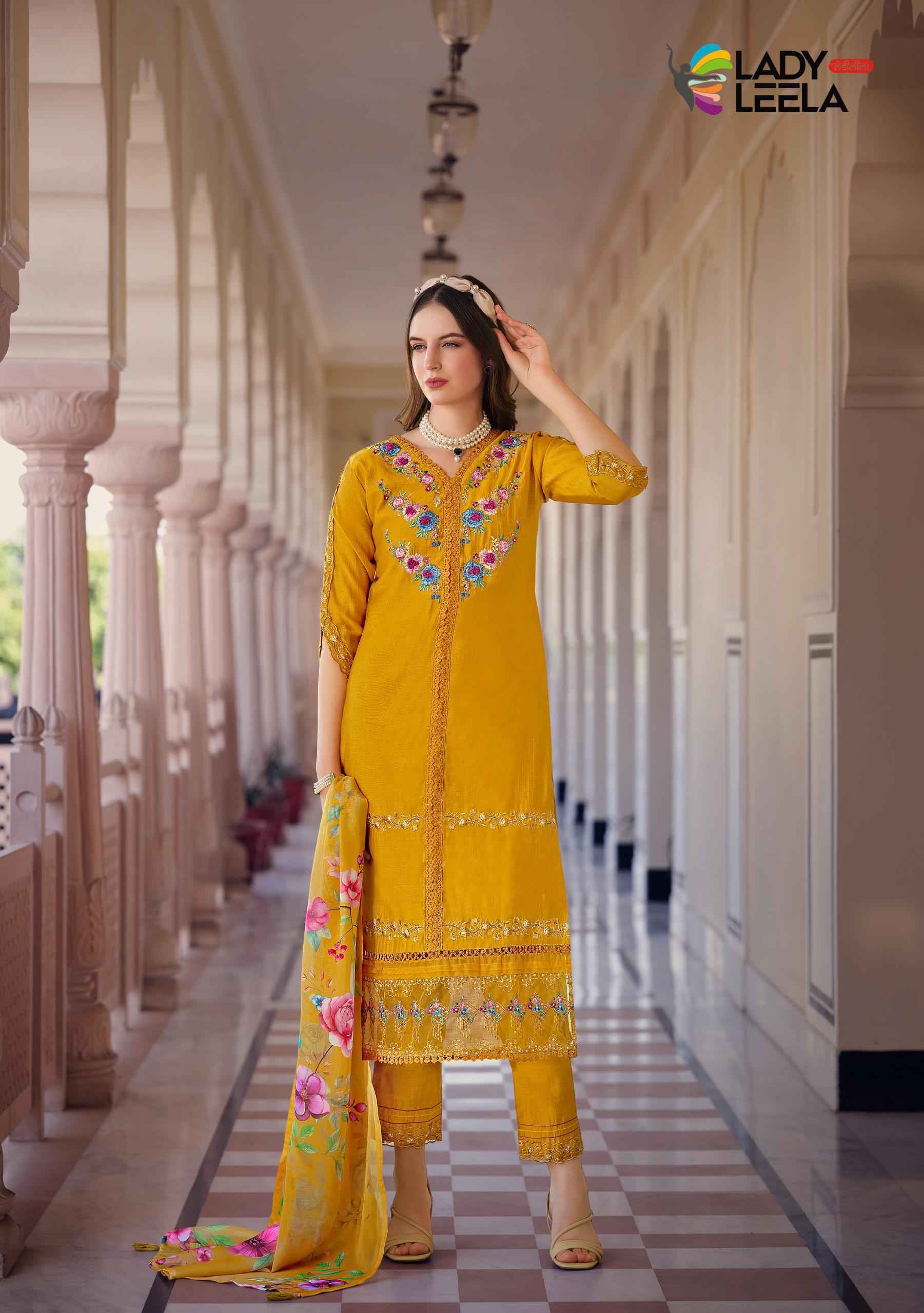 Lady Leela Sajda Wholesale Viscouse Readymade Kurti Set ( 6 pcs Catalogue )