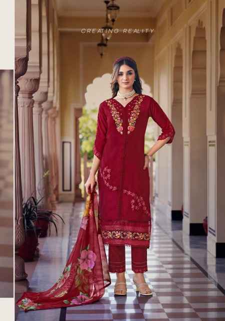 Lady Leela Sajda Wholesale Viscouse Readymade Kurti Set ( 6 pcs Catalogue )