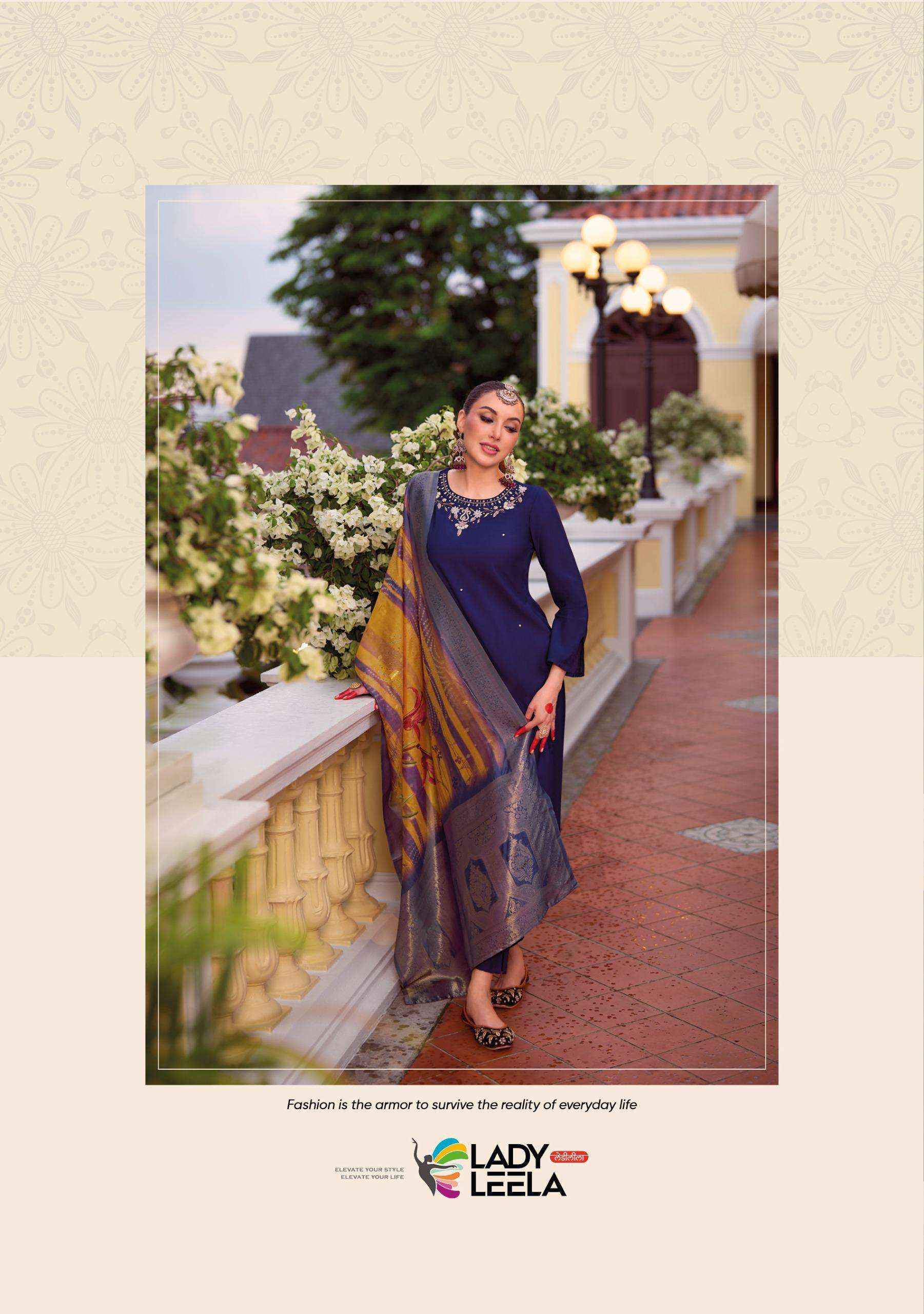 Lady Leela Suhagan Designer Readymade Suits ( 6 Pcs catalogue )