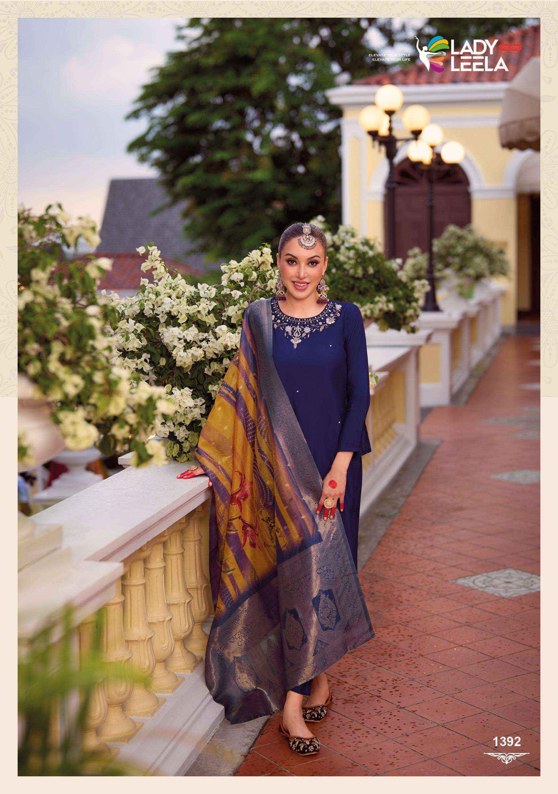 Lady Leela Suhagan Designer Readymade Suits ( 6 Pcs catalogue )