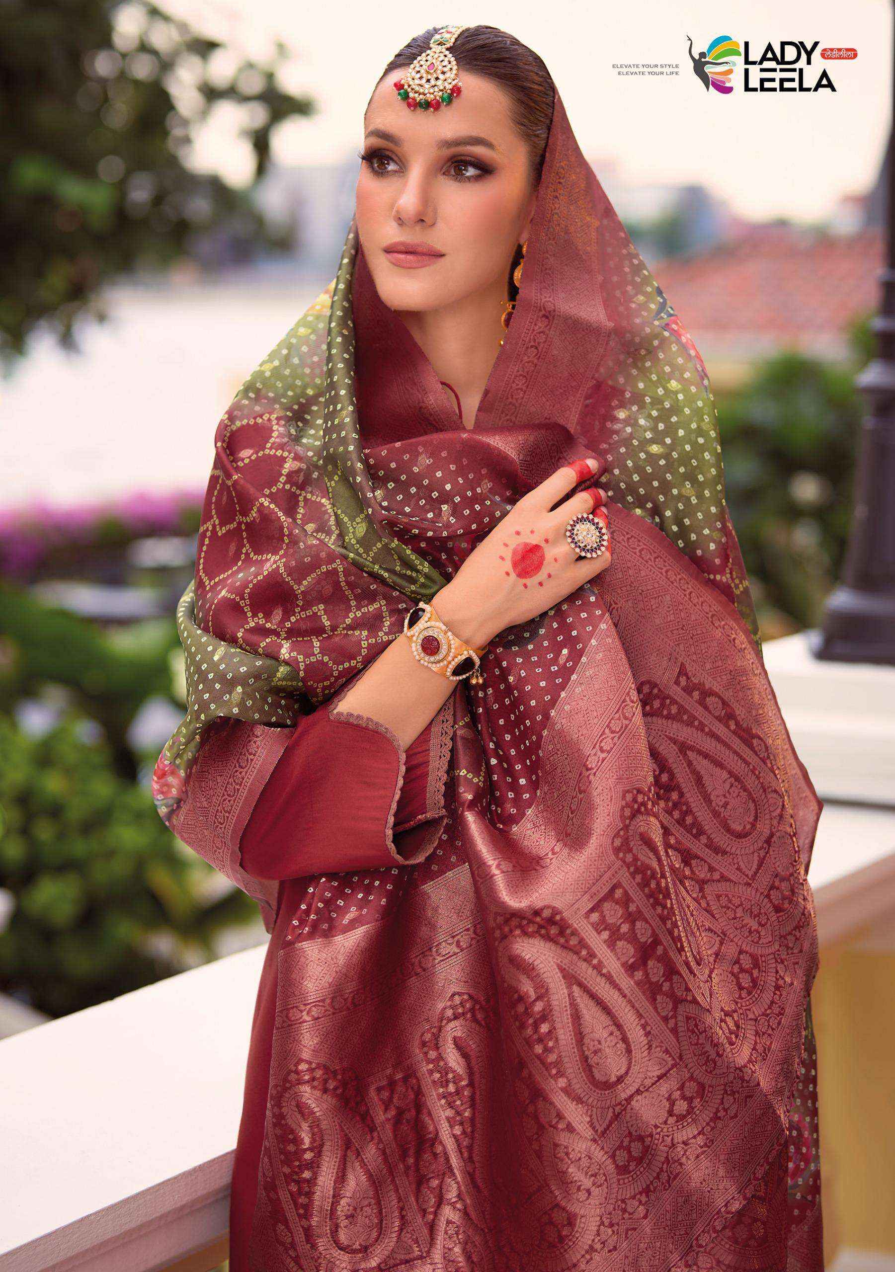 Lady Leela Suhagan Designer Readymade Suits ( 6 Pcs catalogue )