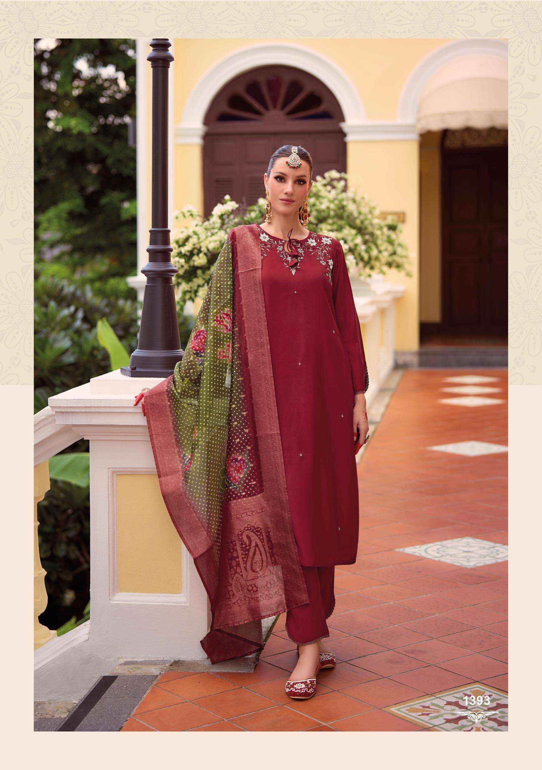 Lady Leela Suhagan Designer Readymade Suits ( 6 Pcs catalogue )