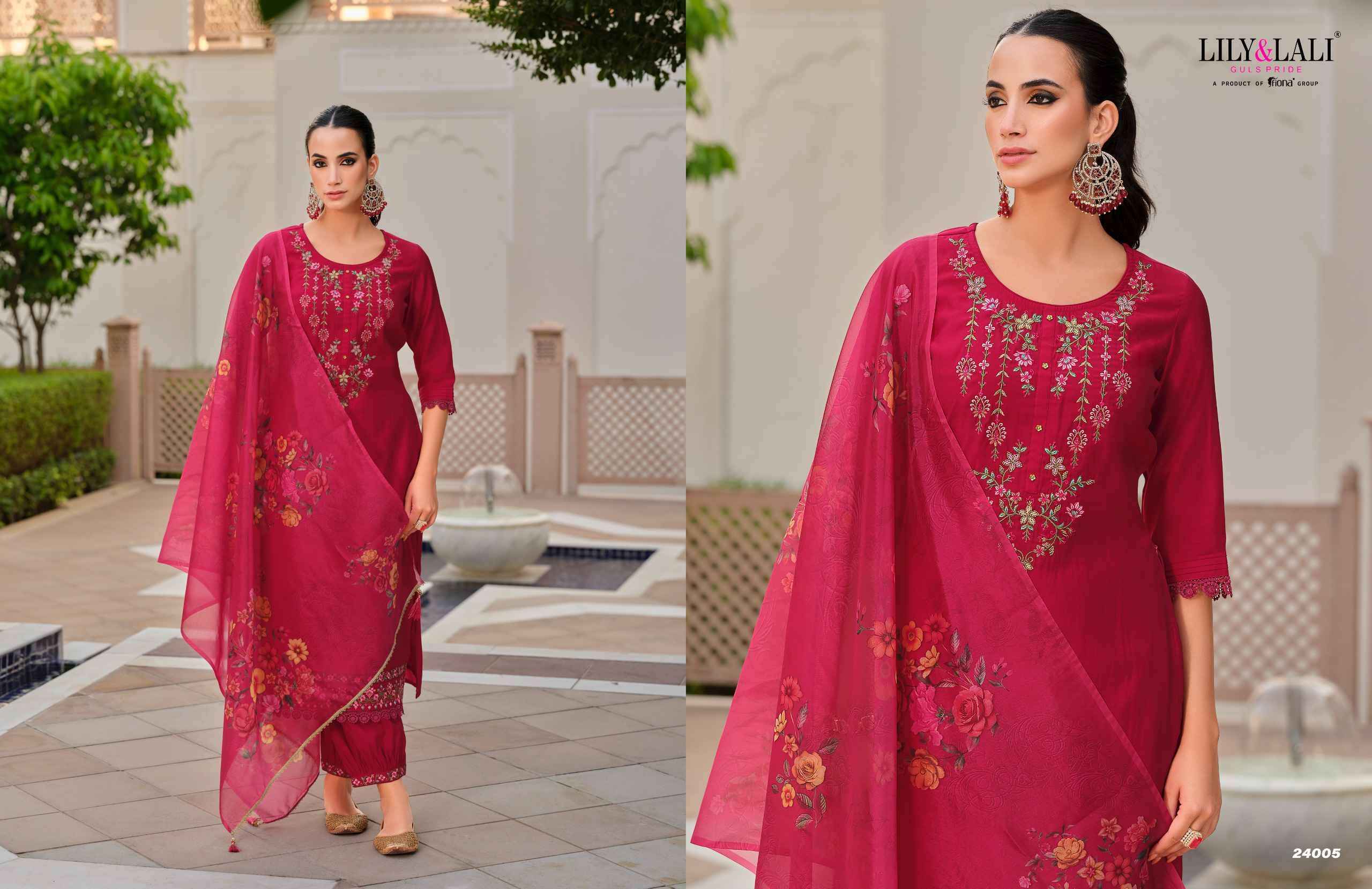 Lily And Lali Afghani Vol 5 Wholesale Silk Afghani Designer Readymade Suits ( 6 pcs Catalogue )
