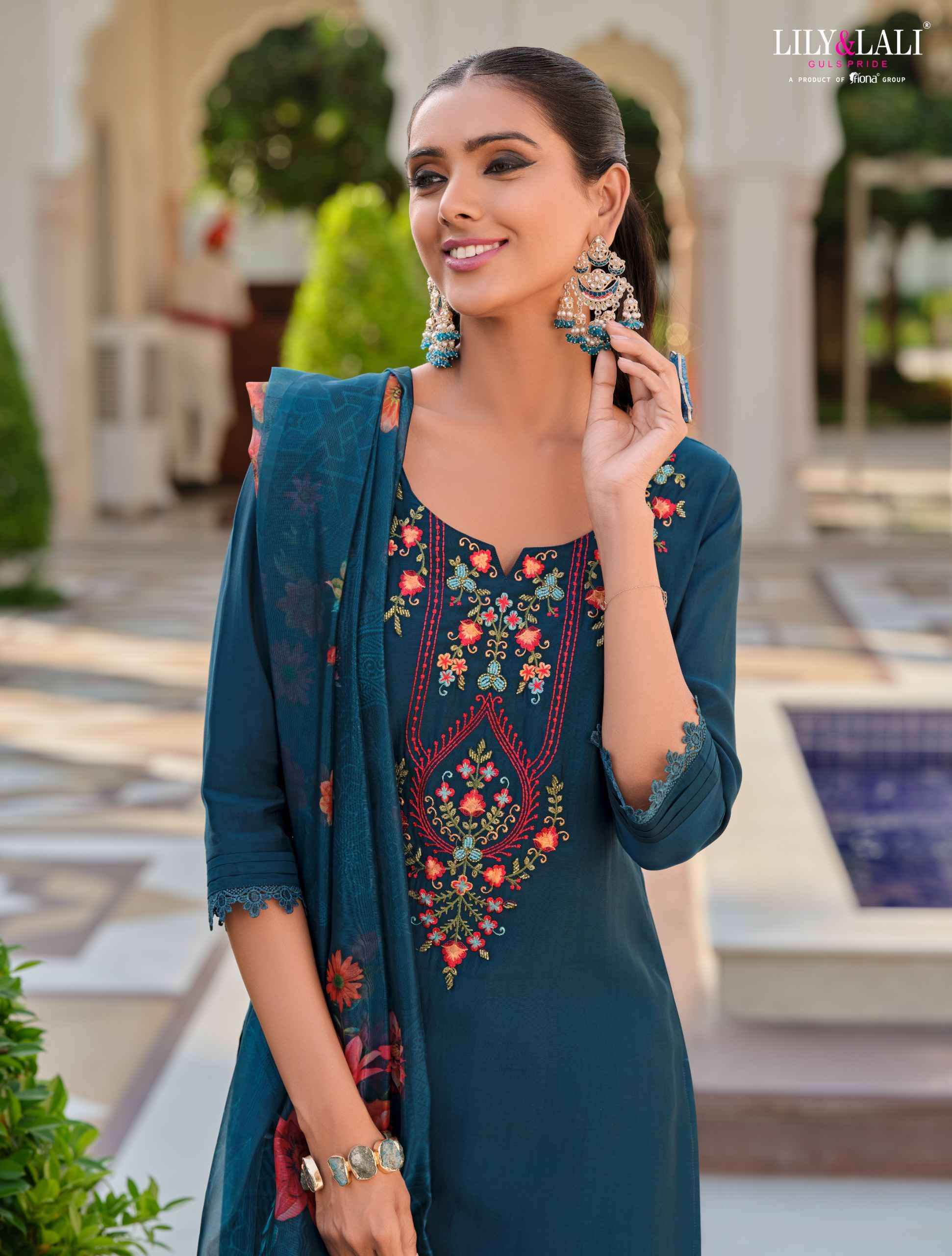 Lily And Lali Afghani Vol 5 Wholesale Silk Afghani Designer Readymade Suits ( 6 pcs Catalogue )