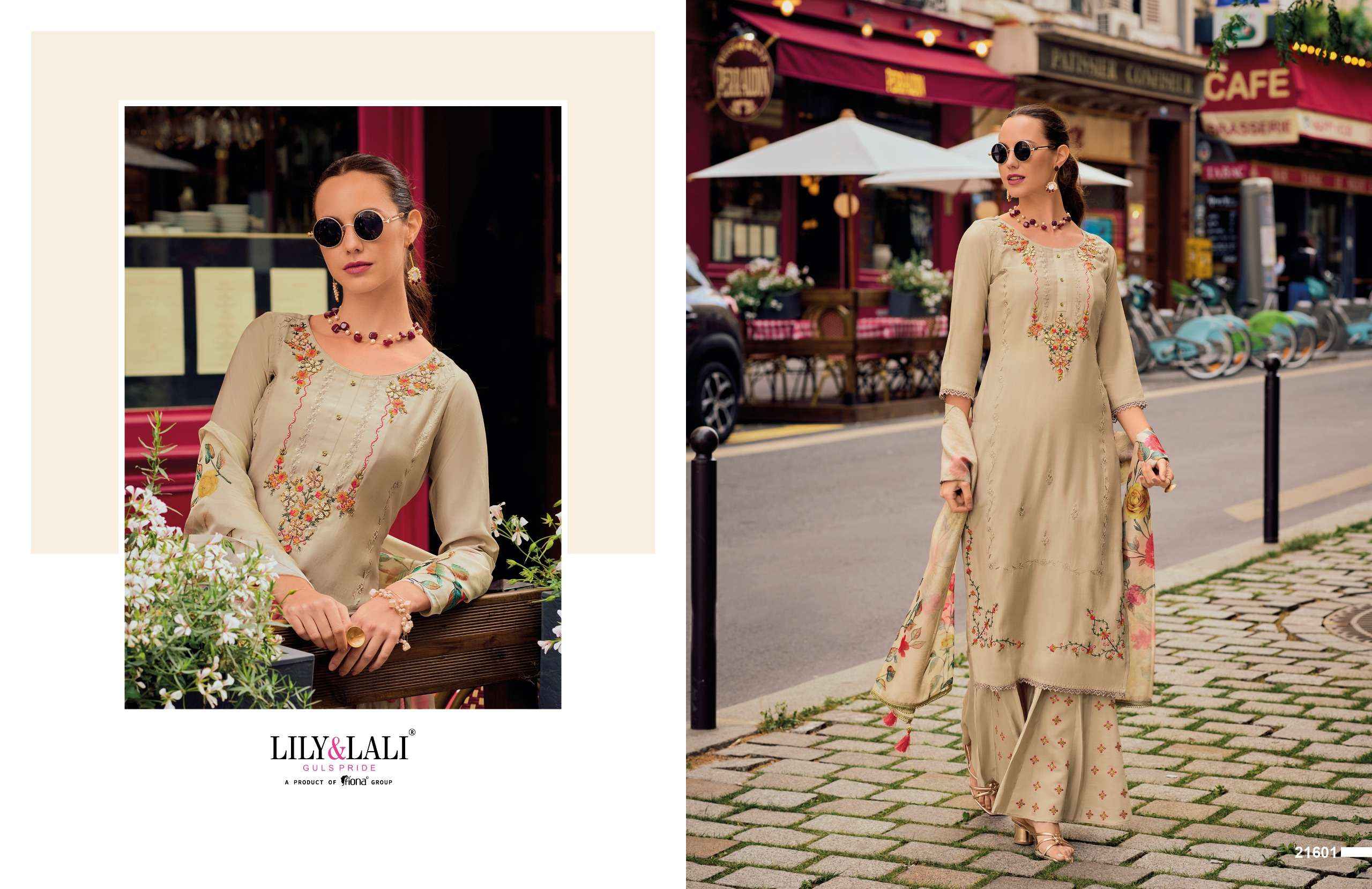 LILY AND LALI RIWAAZ VOL 2 SILK DESIGNER READYMADE SUITS WHOLESALE PRICE ( 6 PCS CATALOGUE )