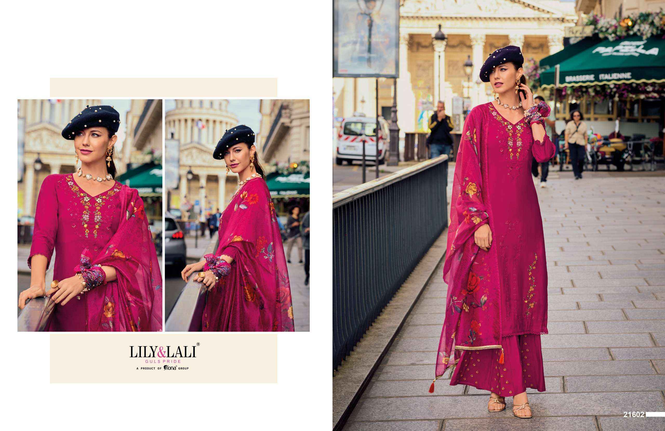 LILY AND LALI RIWAAZ VOL 2 SILK DESIGNER READYMADE SUITS WHOLESALE PRICE ( 6 PCS CATALOGUE )