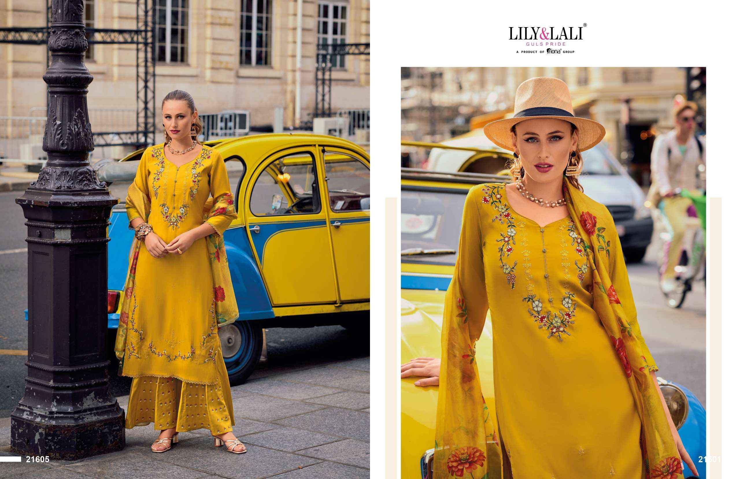 LILY AND LALI RIWAAZ VOL 2 SILK DESIGNER READYMADE SUITS WHOLESALE PRICE ( 6 PCS CATALOGUE )