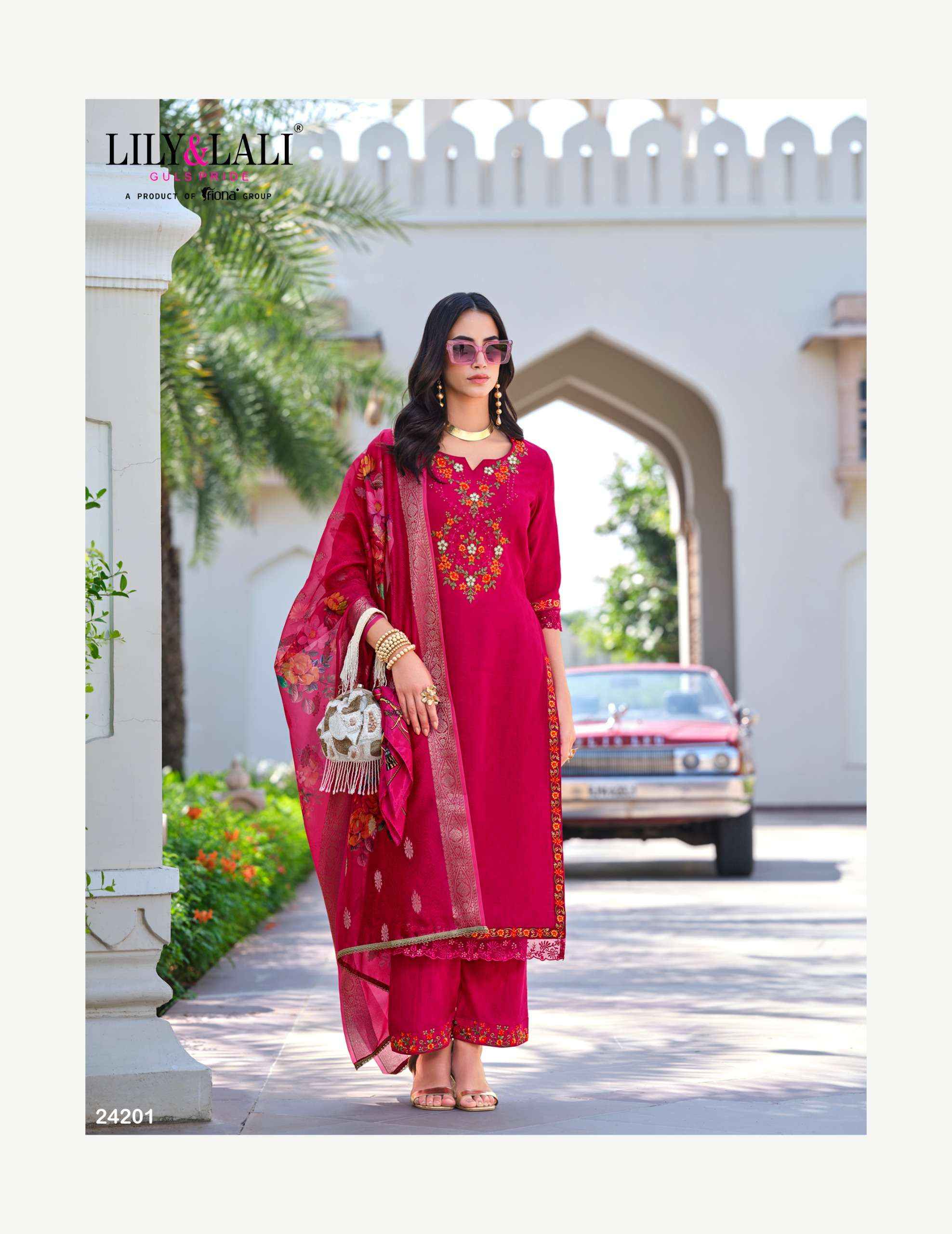 LILY AND LALI RUBAB VOL-2 VISCOSE READYMADE SUITS WHOLESALE PRICE ( 6 PCS CATALOGUE ) 
