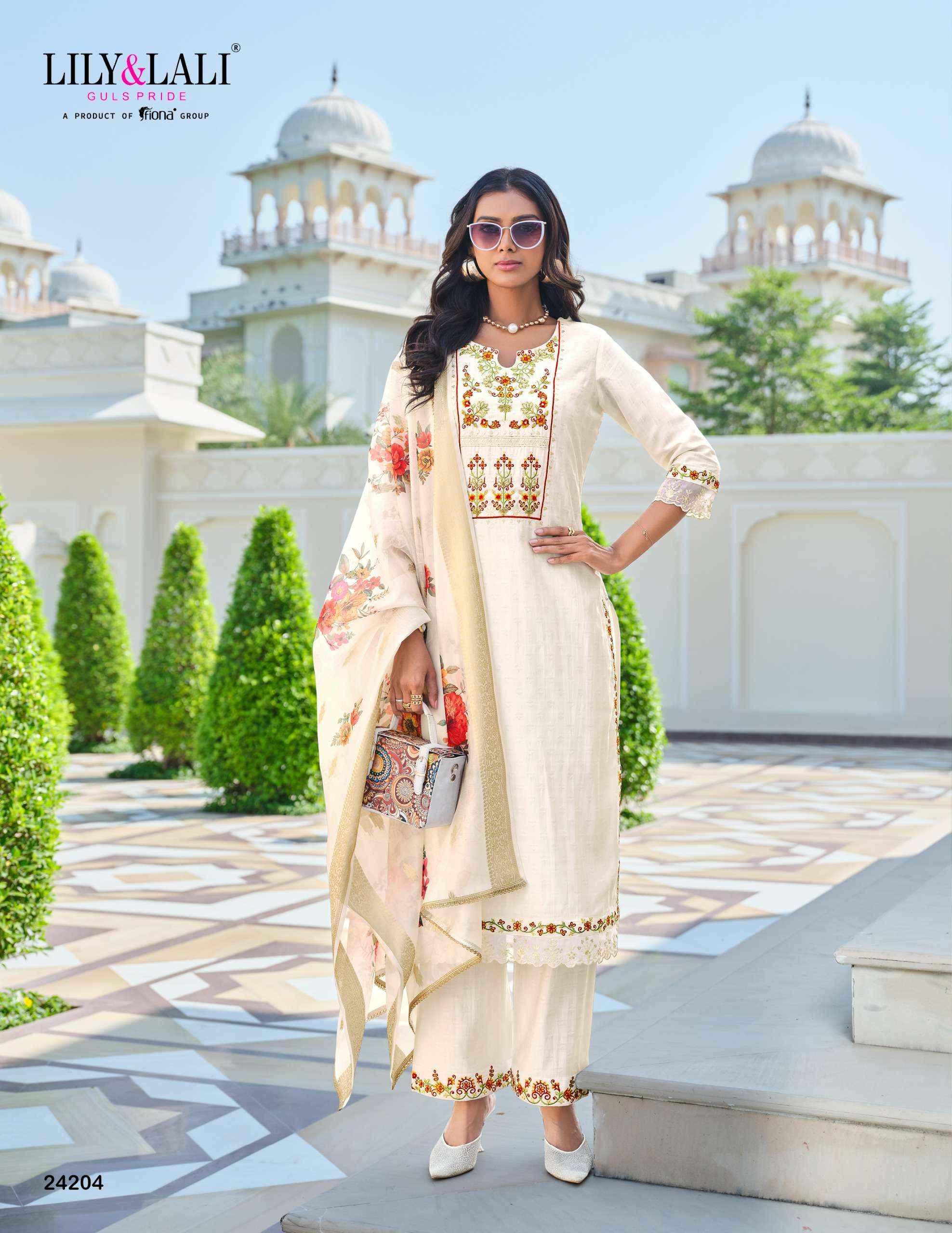 LILY AND LALI RUBAB VOL-2 VISCOSE READYMADE SUITS WHOLESALE PRICE ( 6 PCS CATALOGUE ) 