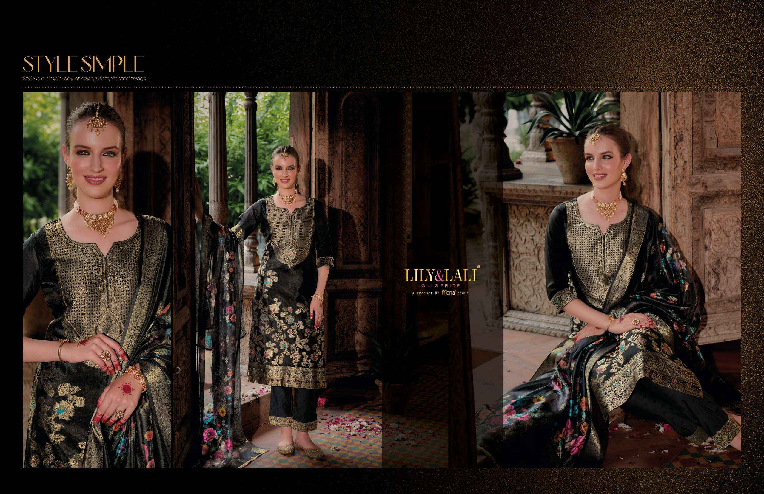 Lily And Lali Silkyness Vol 3 Wholesale Designer Readymade Suits ( 6 Pcs Catalogue )