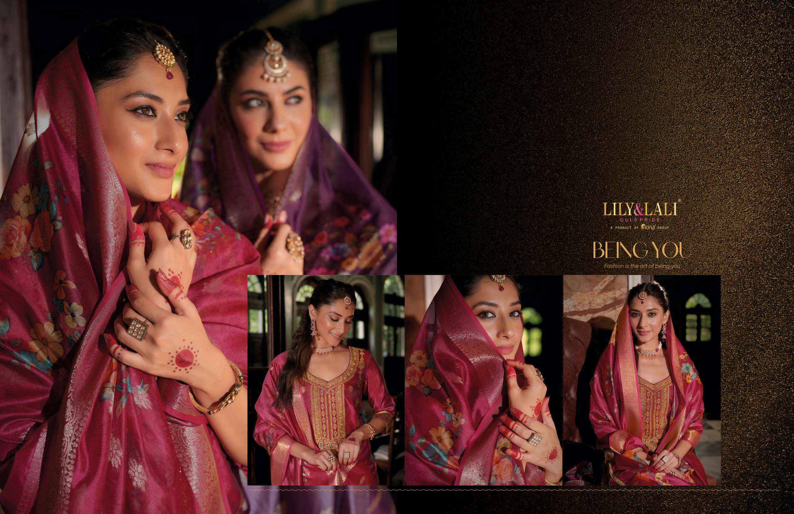Lily And Lali Silkyness Vol 3 Wholesale Designer Readymade Suits ( 6 Pcs Catalogue )
