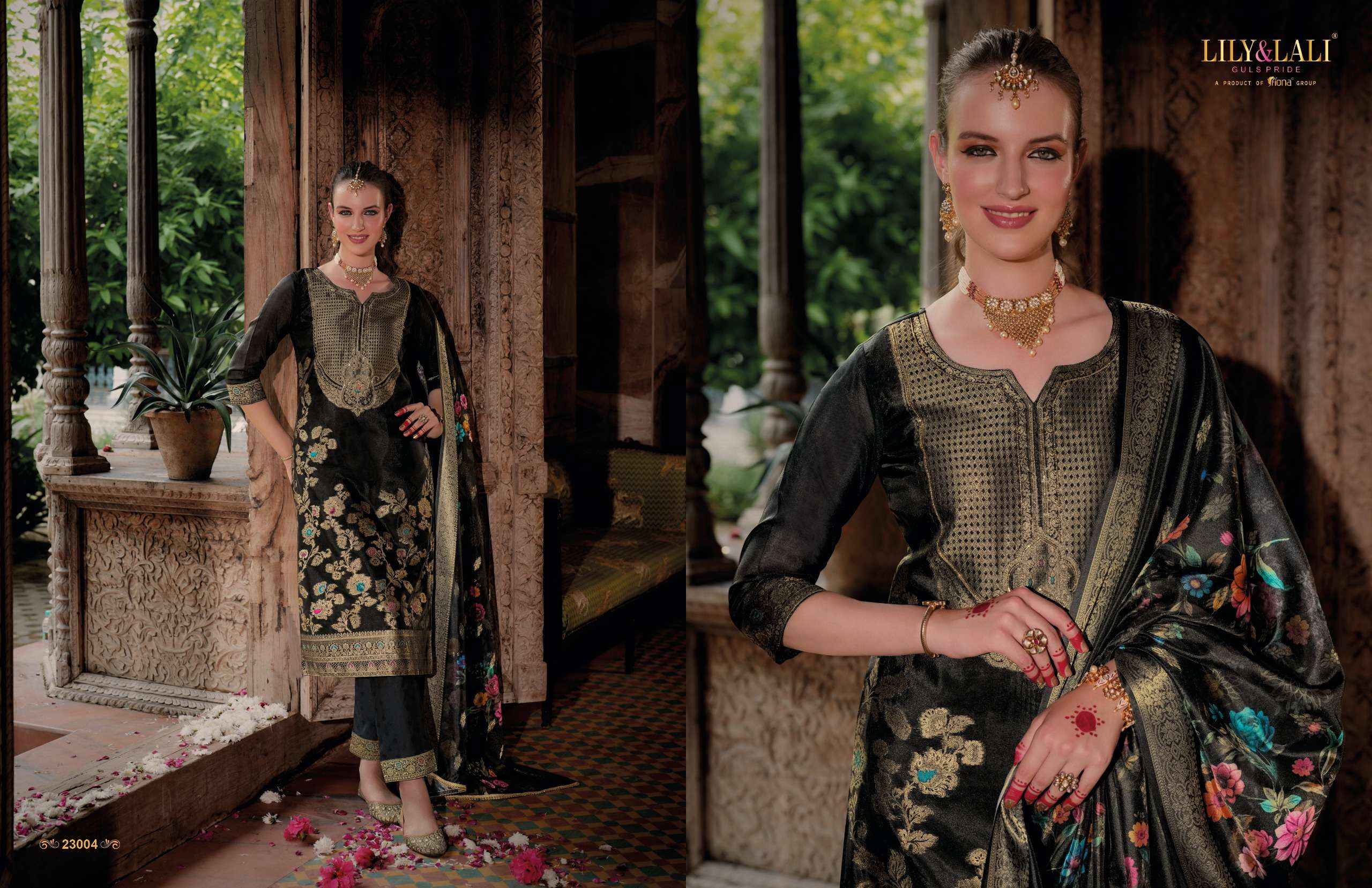 Lily And Lali Silkyness Vol 3 Wholesale Designer Readymade Suits ( 6 Pcs Catalogue )