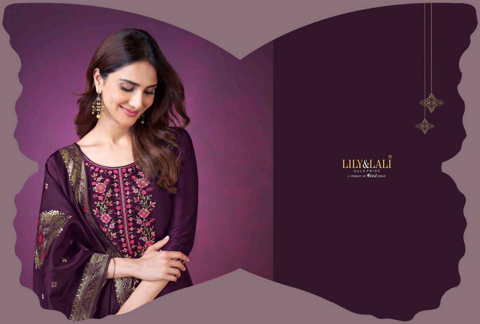 LILY & LALI DESIGNER MEENAKARI VOL 3 READYMADE DESIGNER SUITS ( 8 PCS CATALOG )