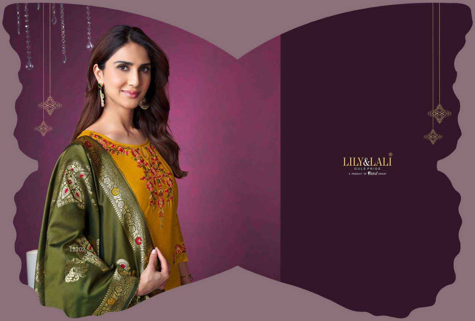 LILY & LALI DESIGNER MEENAKARI VOL 3 READYMADE DESIGNER SUITS ( 8 PCS CATALOG )