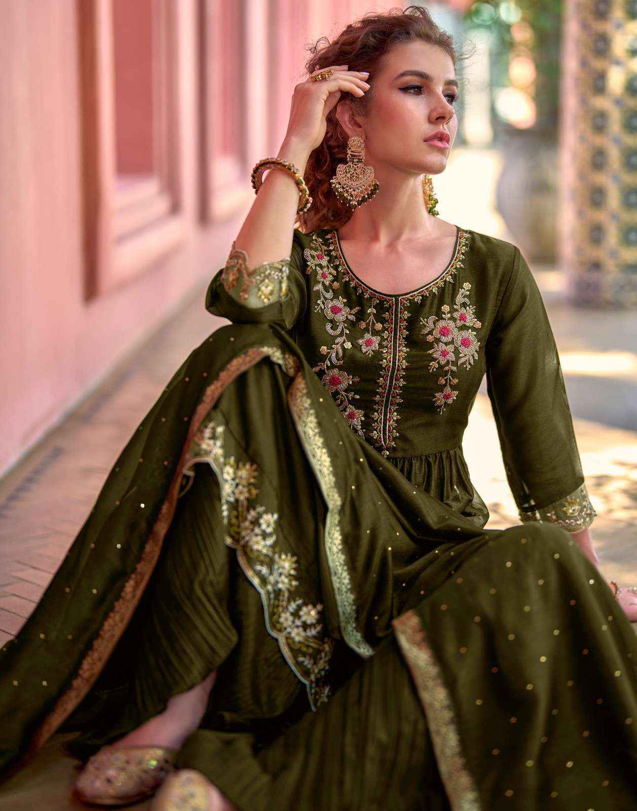 LILY & LALI MASAKALI NYRA DESIGNER PARTY WEAR READYMADE SUITS ( 6 PCS CATALOGUE )