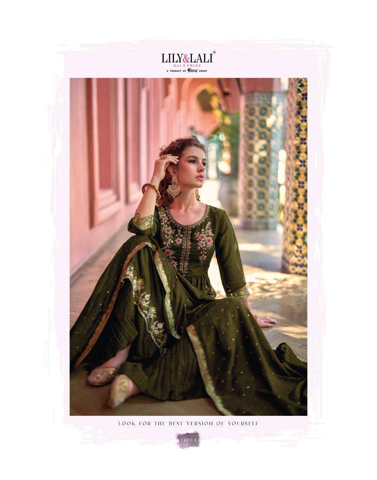 LILY & LALI MASAKALI NYRA DESIGNER PARTY WEAR READYMADE SUITS ( 6 PCS CATALOGUE )