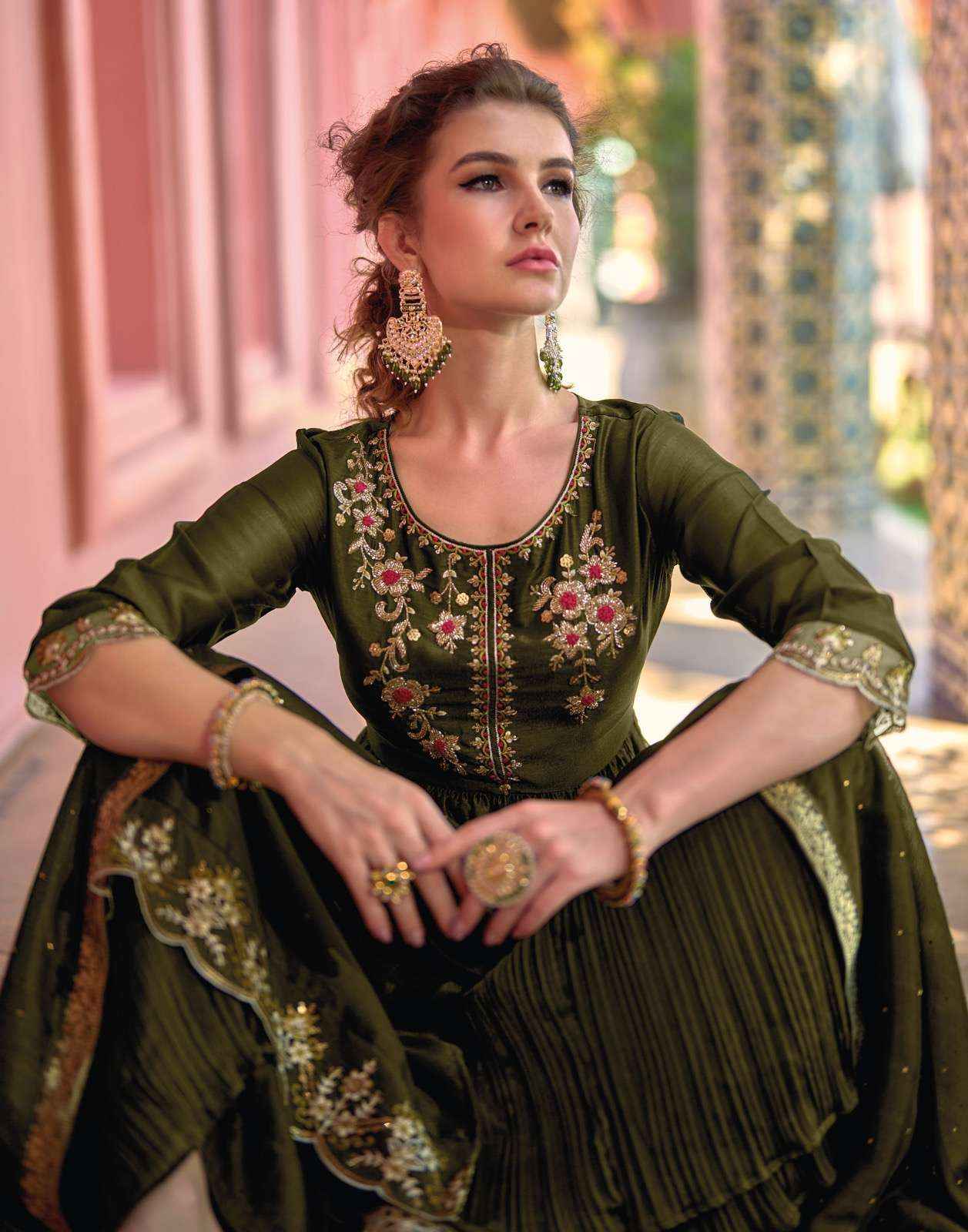 LILY & LALI MASAKALI NYRA DESIGNER PARTY WEAR READYMADE SUITS ( 6 PCS CATALOGUE )