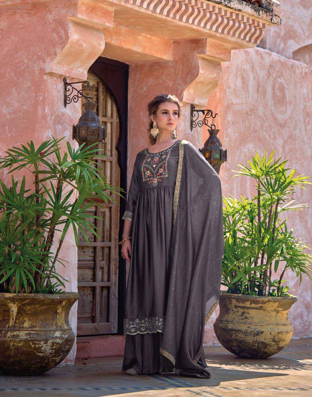 LILY & LALI MASAKALI NYRA DESIGNER PARTY WEAR READYMADE SUITS ( 6 PCS CATALOGUE )