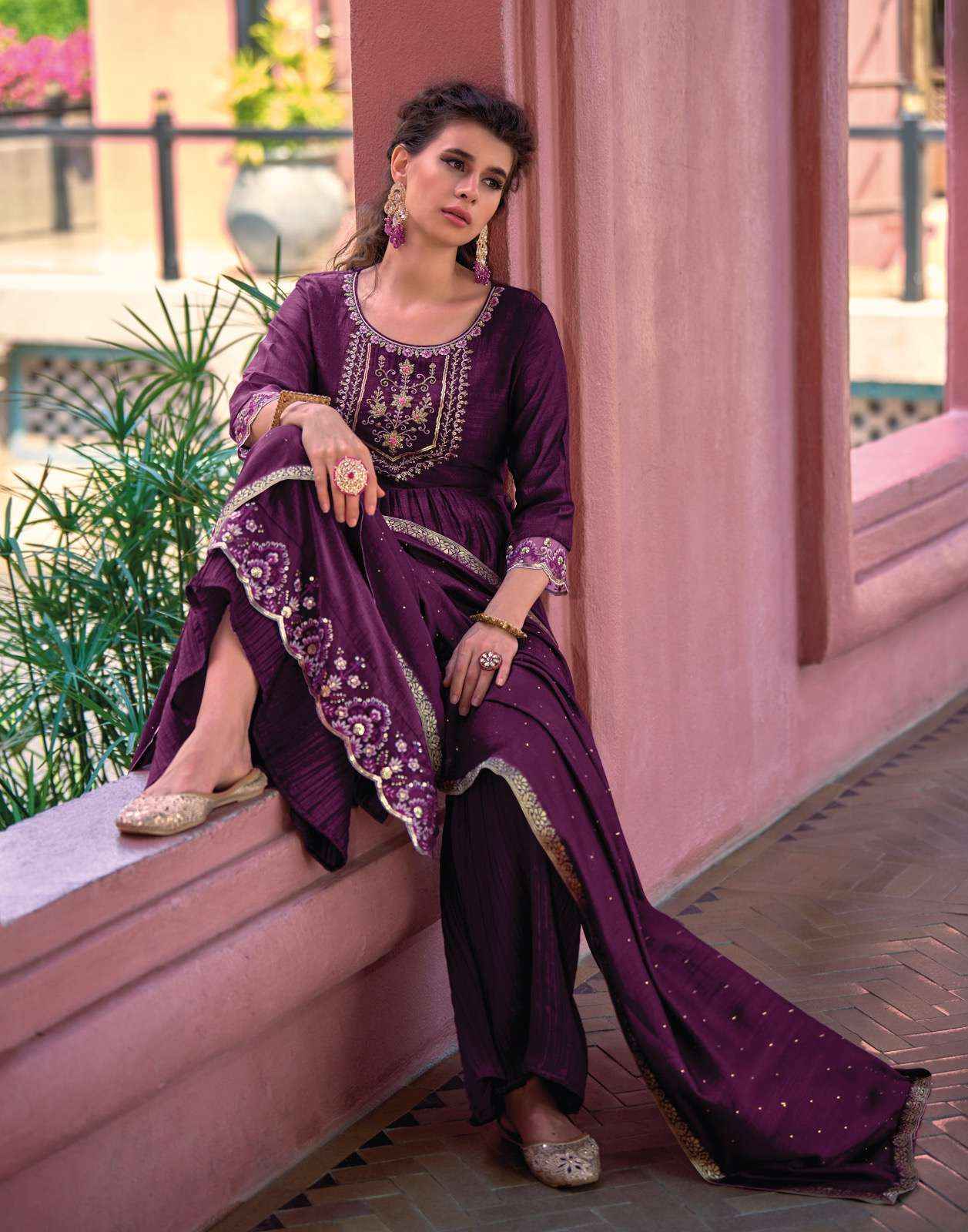 LILY & LALI MASAKALI NYRA DESIGNER PARTY WEAR READYMADE SUITS ( 6 PCS CATALOGUE )