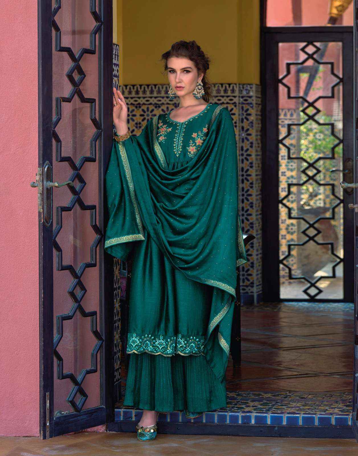 LILY & LALI MASAKALI NYRA DESIGNER PARTY WEAR READYMADE SUITS ( 6 PCS CATALOGUE )