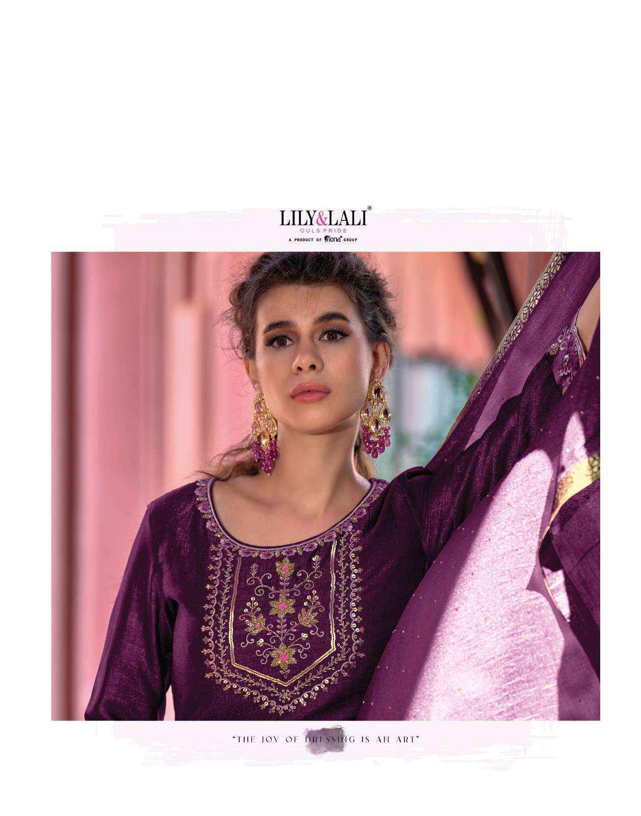 LILY & LALI MASAKALI NYRA DESIGNER PARTY WEAR READYMADE SUITS ( 6 PCS CATALOGUE )